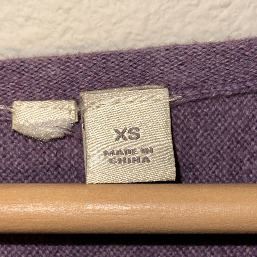 COTTON CASHMERE Womens Oversized Sweater Top Size XS - Picture 3 of 7